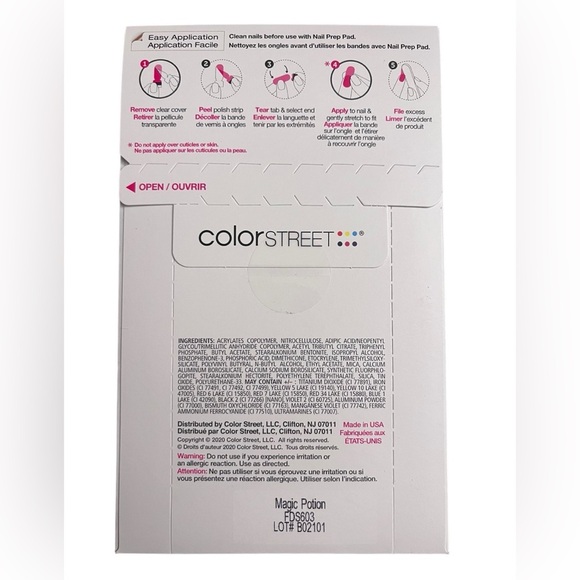 Color Street Magic Potion Nail Polish Strips. New in package. - Picture 4 of 4